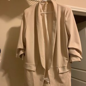 brand new tan blazer